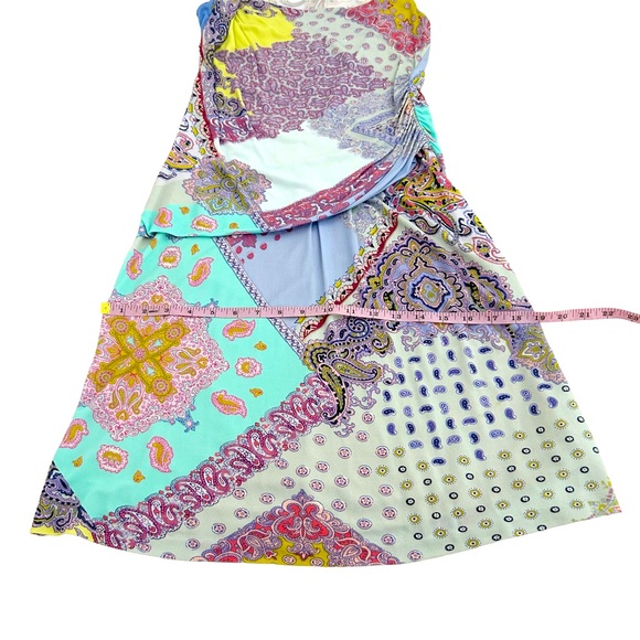 Etro Multicolor Mixed Print Shift Dress, Size Small* (Please see below) - Picture 11 of 16